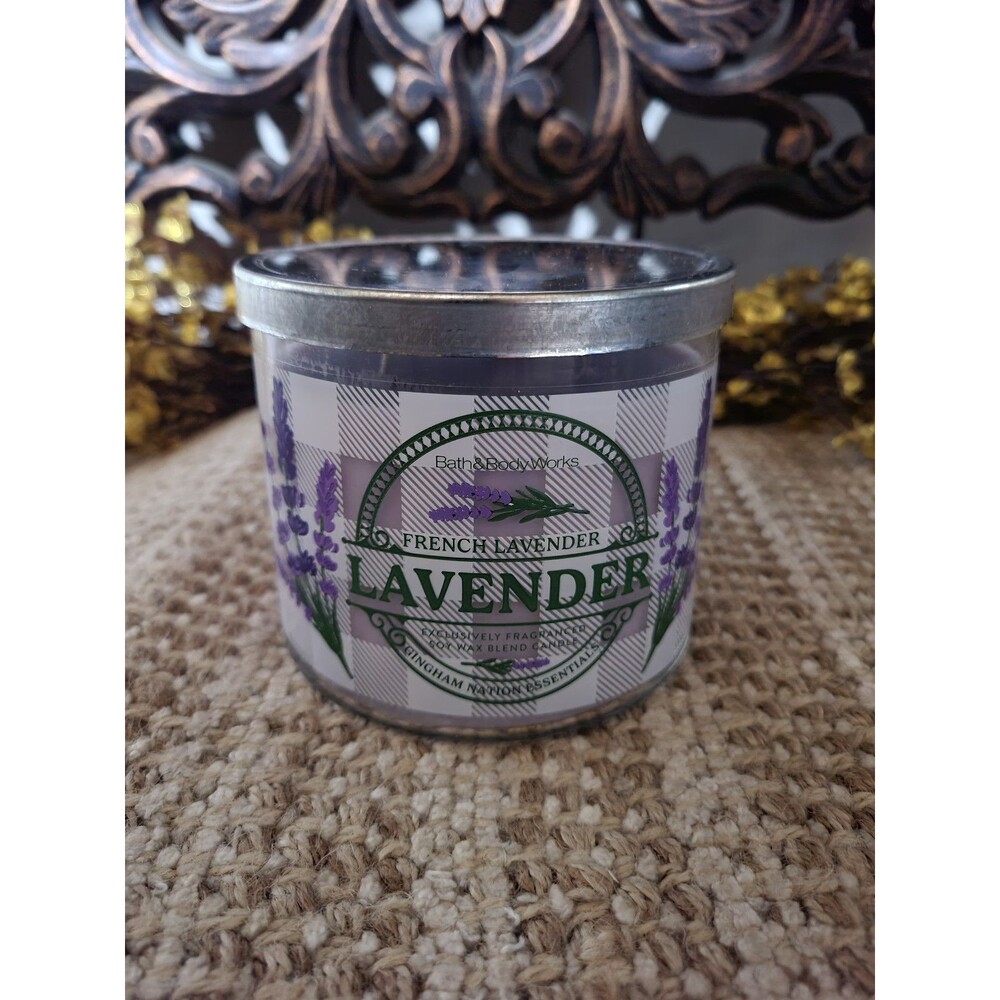 French Lavender - Bath and Body Works 3-Wick Candle